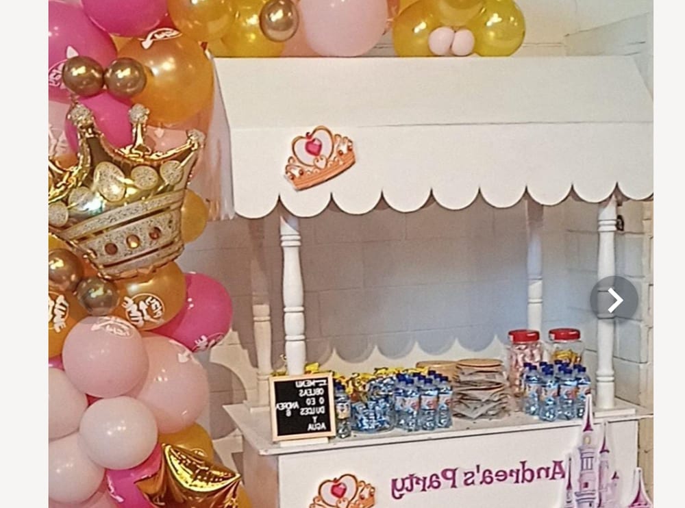 Stand para dulces para alquiler en eventos