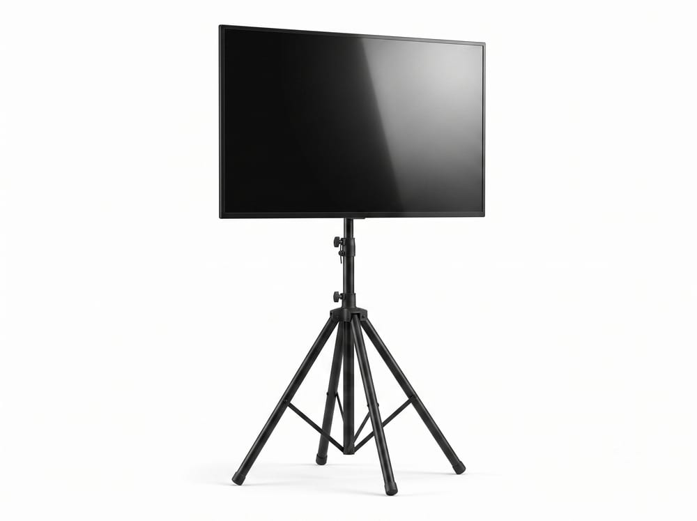 TV 50" con soporte para alquiler en eventos