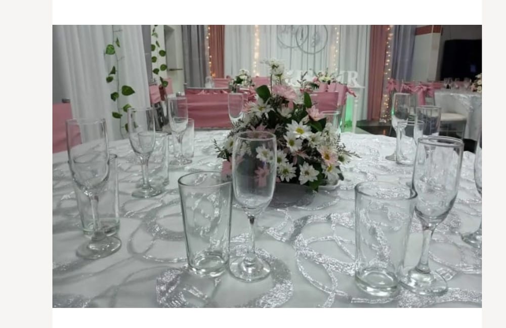 Vasos para alquiler en eventos